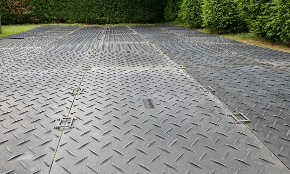 MultiTrack Ground Protection for Cemetery Maintenance | GroundGuards