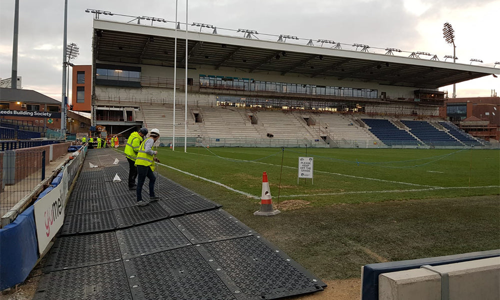 MaxiTrack Supports Crane at Headingley