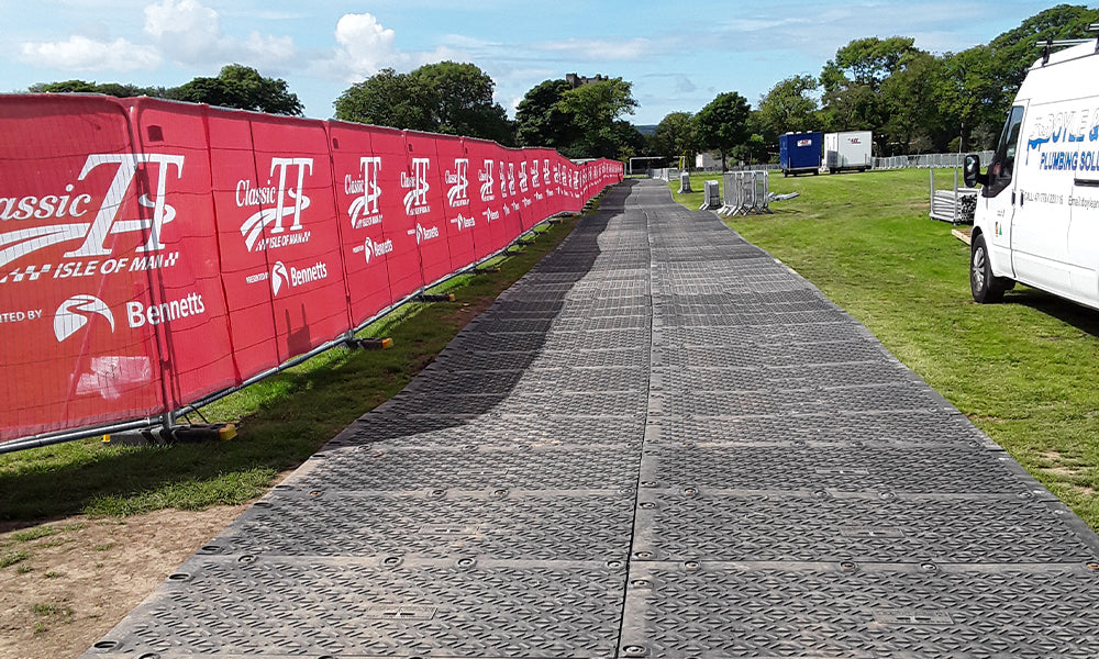MaxiTrack Roadway for Isle of Man TT | GroundGuards
