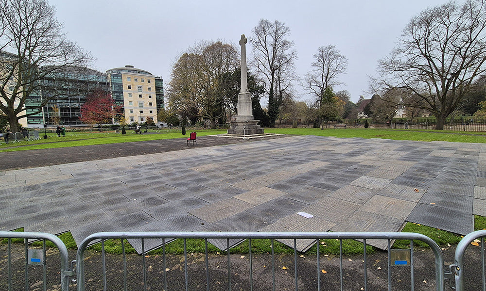 FastCover Protects Remembrance Site