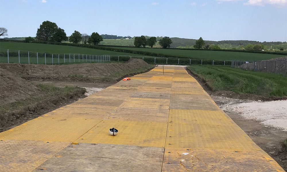 XtremeMat Access Supports Housing Groundworks | GroundGuards