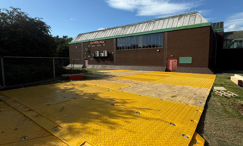 XtremeMat Hire Supports Crane Access At Hull Leisure Centre