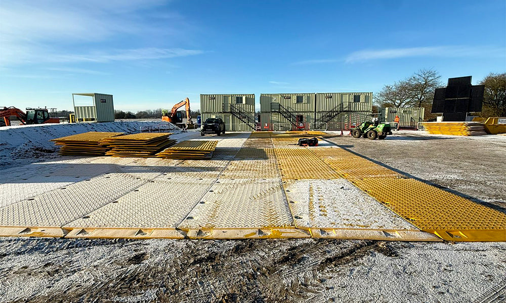 XtremeMat Solar Installation in Winter Conditions