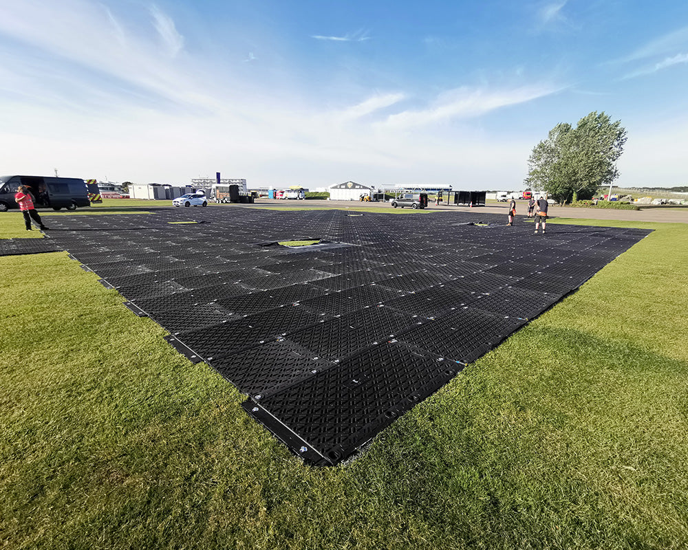 Ground Stack Event Event & Festival Ground Protection Mats & Trackway | GroundGuards