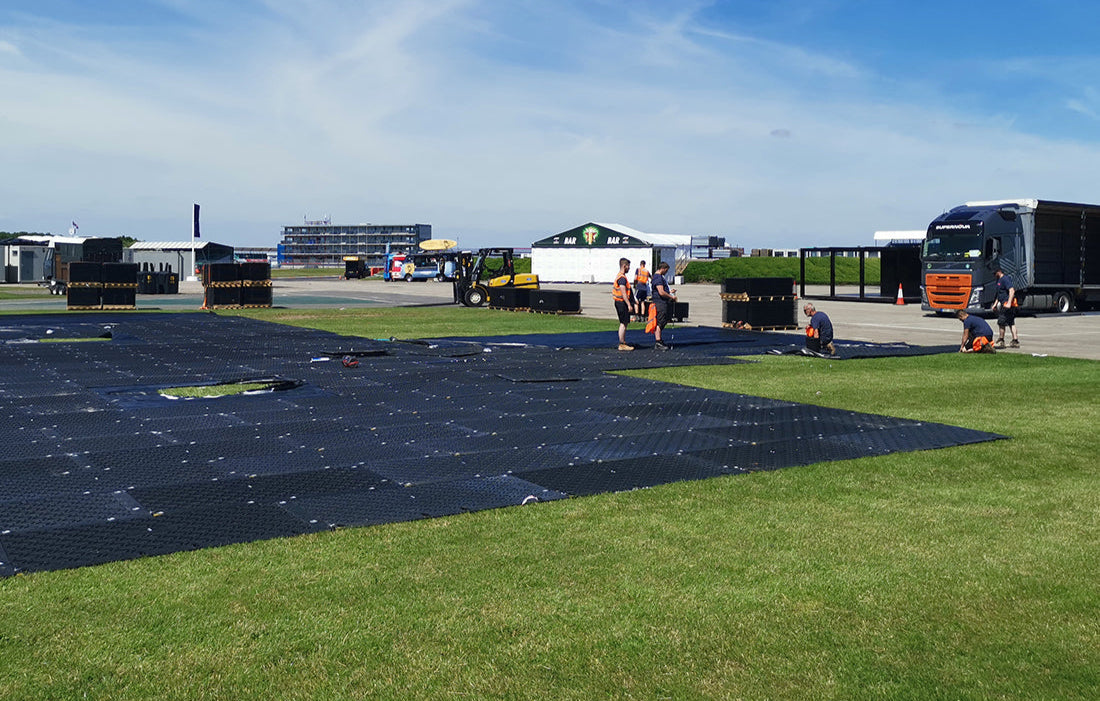 Event & Festival Ground Protection Mats & Trackway | GroundGuards