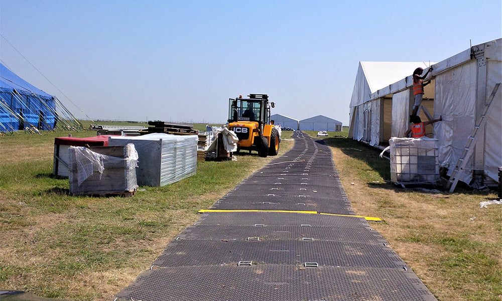 Event Trackway Emergency Access Mats and Utility Access Trackway | GroundGuards