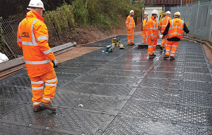 Map Rail Protection Rail Ground Protection Mats & Trackway | GroundGuards