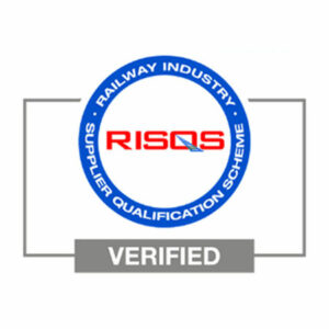 RISQS (Railway Industry Supplier Qualification Scheme) verified logo on a white background