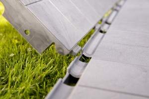Tiles quickly clip together | Ground Guards | Ground Protection Mats