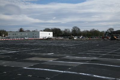 Manchester, UK Temporary Carpark