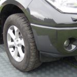 close up of mat roadway tread pattern