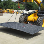 Ground mats joined together as one