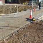 Block pavement protection