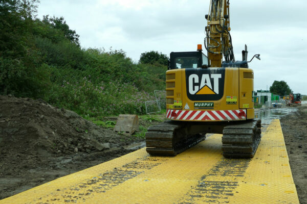 Temporary roadway for remote access