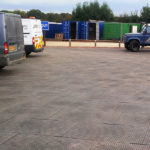 Temporary car park