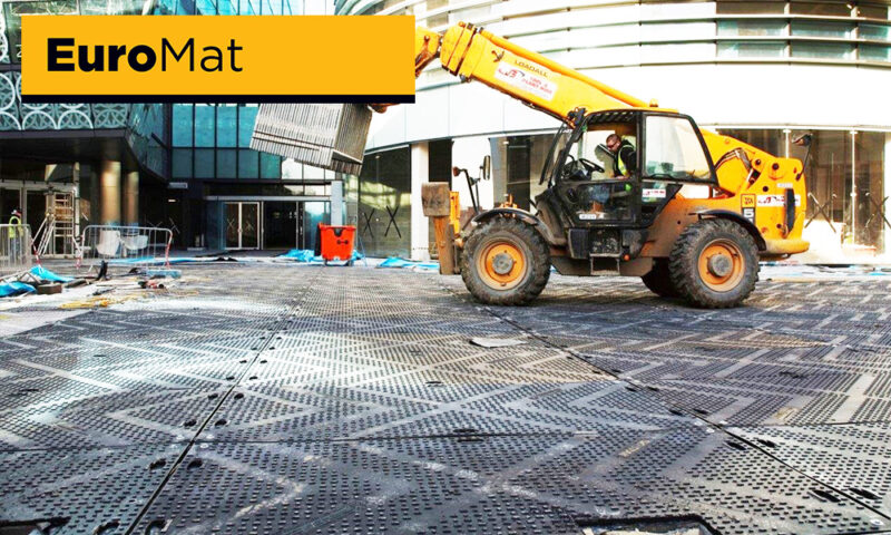 Block paving protection in city centre urban