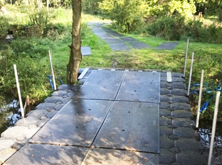 brdige top layer | GroundGuards | Ground Protection Mats