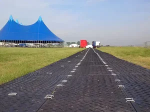 Temporary roadway for events