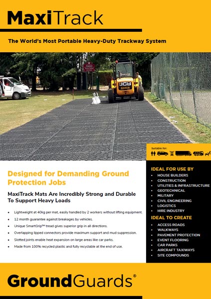 GroundGuards - MaxiTrack Leaflet